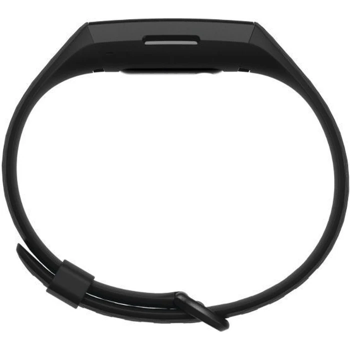 Fitbit Charge 4 Advanced Fitness Tracker - 35mm - Black Plastic Case with Black Elastomer Classic Band - Large Size by Fitbit - Image 3