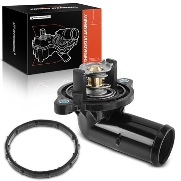 A-Premium Engine Coolant Thermostat Housing Assembly Compatible with Chrysler 300 Dodge Challenger Charger 2011-2021 V6 3.6L by A-premium - Image 1