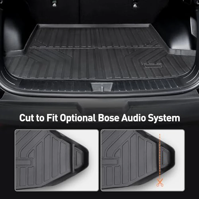 CreekT All Weather Floor mats & Trunk mat for Hyundai Tucson 2022 2023 2024 2025(Not for PHEV).Rubber Full Set Accessories for Hyundai Tucson Floor mats & Cargo Liner 2022-2025 n-line SE SEL XRT by CreekT - Image 1