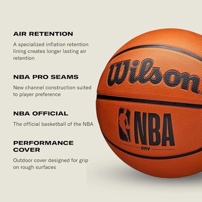 Wilson NBA DRV Series Basketball - DRV, Blue, Size 5-27.5" by WILSON - Image 4