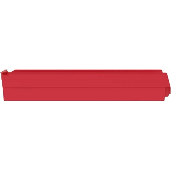 Akro-Mils 30164 24-Inch by 6-Inch by 4-Inch Plastic Nesting Shelf Bin Box, Red, Case of 6 by Akro-Mils - Image 7