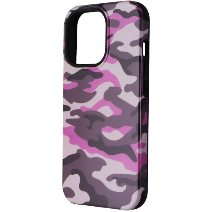 MyBat Pro Fuse Series Phone Case for iPhone 13 Pro - Pink Camo - Good by MyBat Pro - Image 1