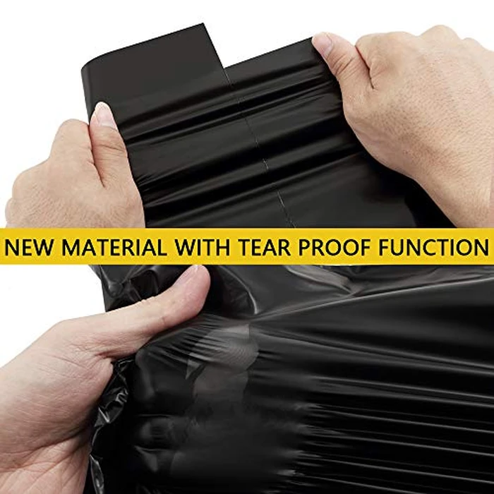 UCGOU Poly Mailers 19x24 Inch Black 50 Pack Extra Large Shipping Bags Strong Thick Mailing Envelopes Self Seal Adhesive Waterproof and Tear Proof Boutique Postal for Clothing,Quilt and More by UCGOU - Image 5