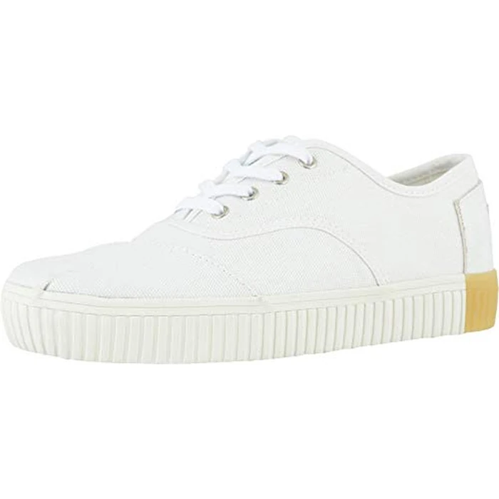 Toms 10017679WHITEUS8 Rec Cotton Can Mn Alpargata, White, 8 US by TOMS - Used - Like New condition