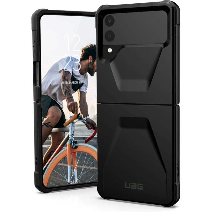 UAG Civilian Series Phone Case for Samsung Galaxy Z Flip3 5G - Black by UAG - Image 2