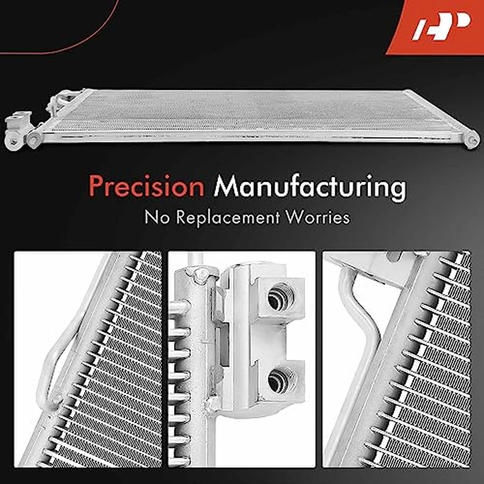 A-Premium Air Conditioning A/C Condenser Compatible with Ford Crown Victoria & Lincoln Town Car & Mercury Grand Marquis, 2006-2011, V8 4.6L by A-premium - Image 8