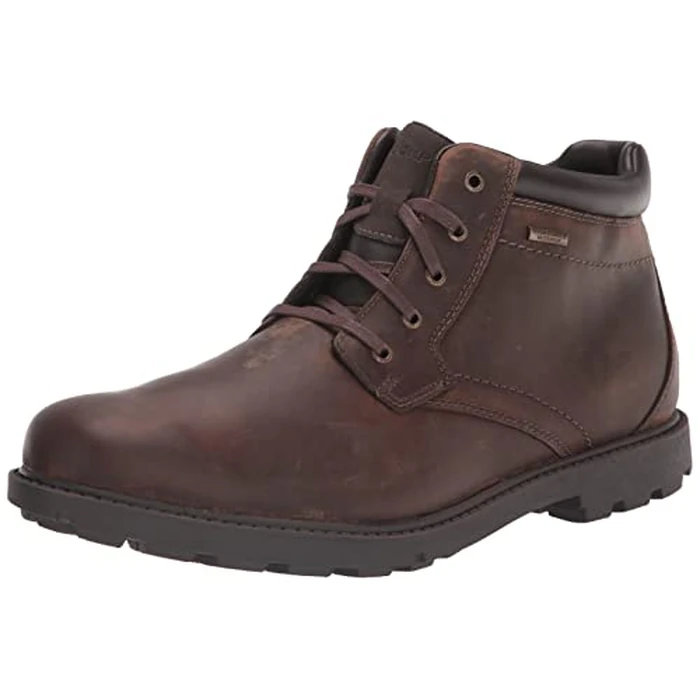 Rockport Mens Rugged Bucks Waterproof Boot, Tan, 10 Wide by Rockport - Image 2