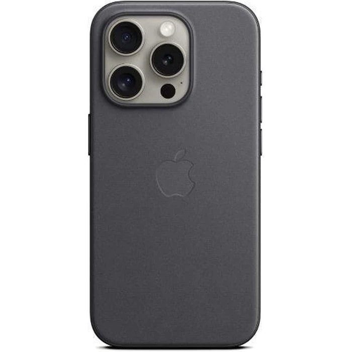 Apple FineWoven Series Phone Case for MagSafe for Apple iPhone 15 Pro Max - Black by Apple - Refurbished - Excellent condition - US$56.49