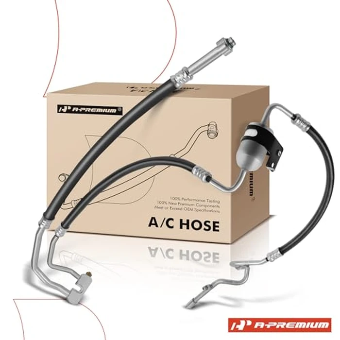 A-Premium A/C Suction Hose & Discharge Line Hose Assembly Compatible with Ford F-150 1999-2003, F-150 Heritage 2004, V6 4.2L, Petrol by A-Premium - Image 8