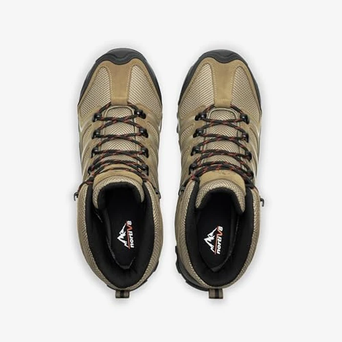 NORTIV 8 Men's Industrial Boots - Classic Comfort,Size 9,Taupe,160448_M-STEEL by NORTIV 8 - Image 7