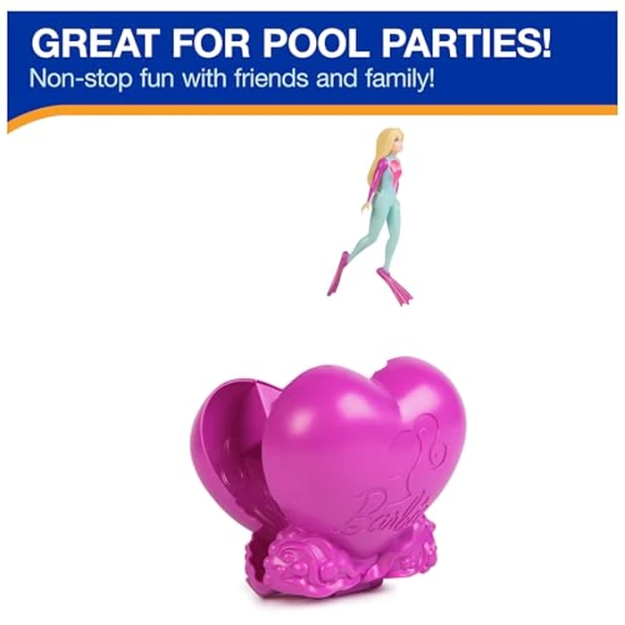 SwimWays Barbie Dive N’ Surprise, Swimming Pool Accessories & Kids Pool Toys, Pool Party Supplies, Barbie Toys for Kids Ages 5 & Up by SwimWays - Image 6