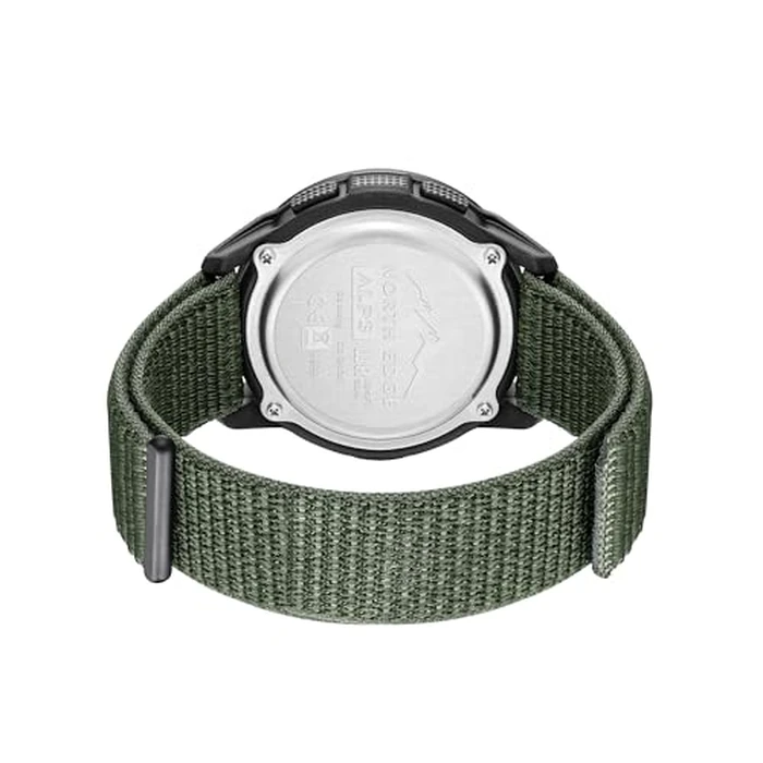 NORTH EDGE Men's Watches Military Watches for Men Carbon Fiber Waterproof for Men Date Display Nylon Army Tactical Sports Minimalist (Black/Black, 45) by NORTH EDGE - Image 2
