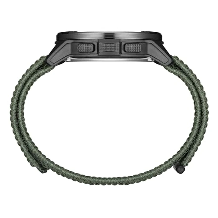 NORTH EDGE Men's Watches Military Watches for Men Carbon Fiber Waterproof for Men Date Display Nylon Army Tactical Sports Minimalist (Black/Black, 45) by NORTH EDGE - Image 3