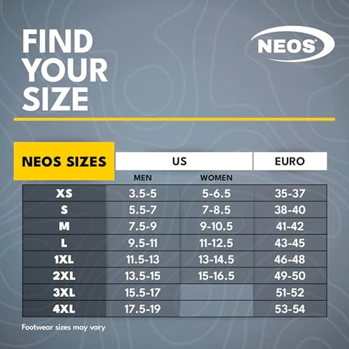 NEOS 10" Voyager Nylon All-Season Overboots, Black, Size XXXL, Wind Resistant and Waterproof Boot Covers, Lightweight, Comfortable Fit, Ultra-Aggressive Tread by NEOS - Image 7