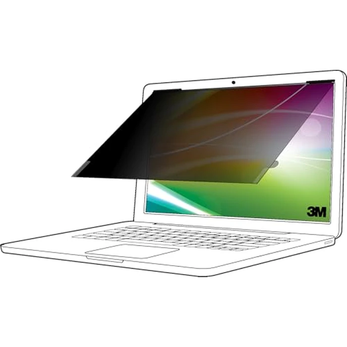 3M BP133W1B Bright Screen Privacy Filter for 13.3in Laptop, 16:10 by 3M - Used - Very Good condition - CA$13.29