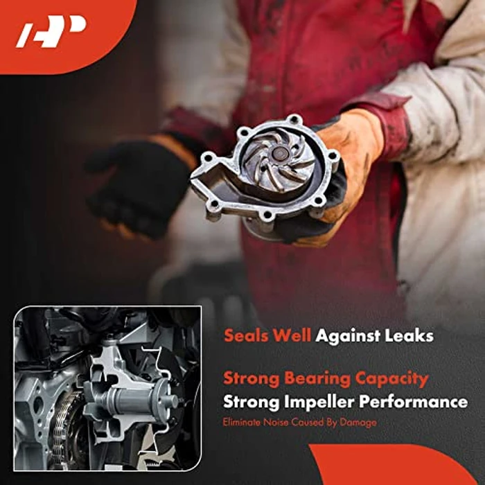 A-Premium Water Pump Compatible with Honda Civic 2012-2015 Acura ILX, 1.8L 2.0L, with Gasket by A-premium - Image 4