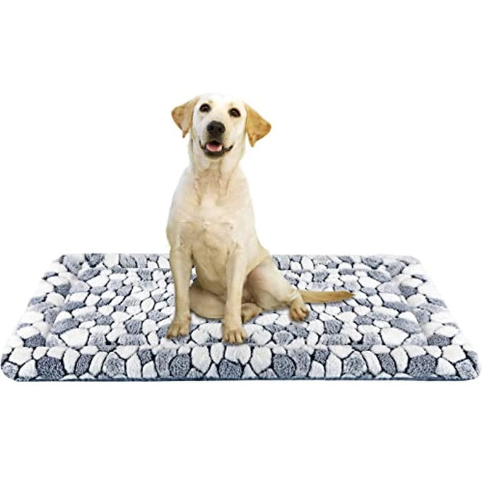 VANKEAN Dog Crate Mat, Reversible Dog Crate Pad (Cool & Warm), Machine Washable Pet Sleeping Mats for Small to XXX-Large Dogs and Cats by VANKEAN - Used - Very Good condition