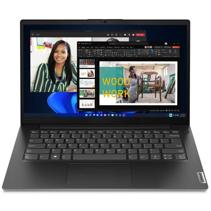Lenovo V14 G4 ABP Laptop 14" - Business Black - AMD Ryzen 5 5500U 2.1GHz - 8GB RAM - 256GB by Lenovo - Refurbished - Premium condition