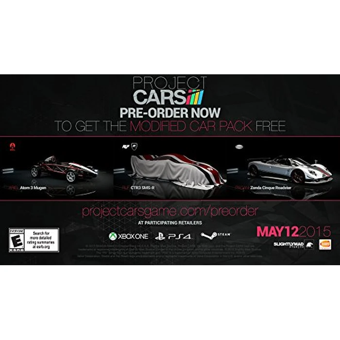 Project Cars - PlayStation 4 by Bandai Namco - Used - Like New condition - CA$21.50