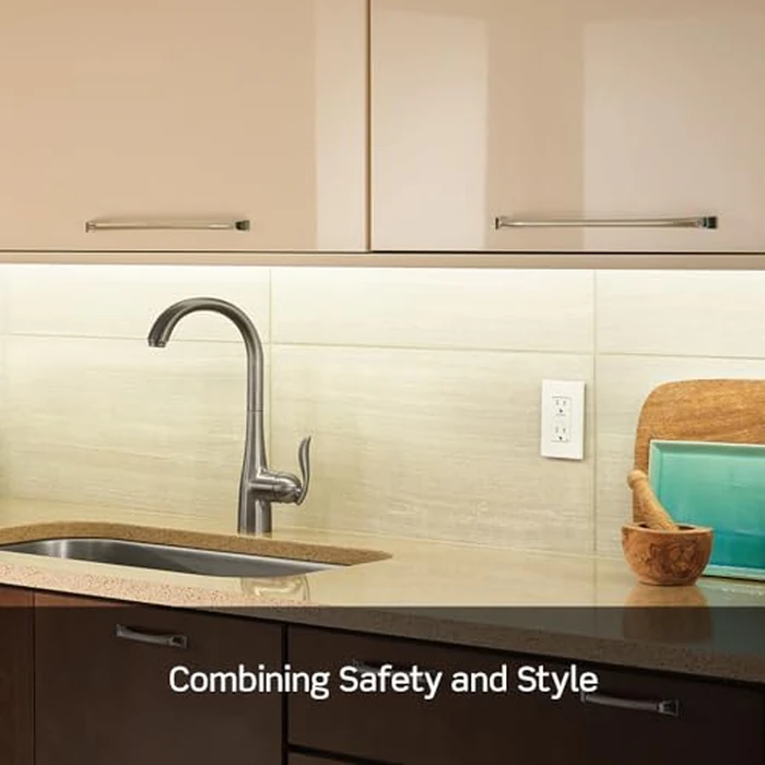 Leviton GFCI Outlet, 15 Amp, Self Test, Tamper-Resistant with LED Indicator Light, Protection from Electric Shock and Electrocution, GFTR1-E, Black by Leviton - Image 6