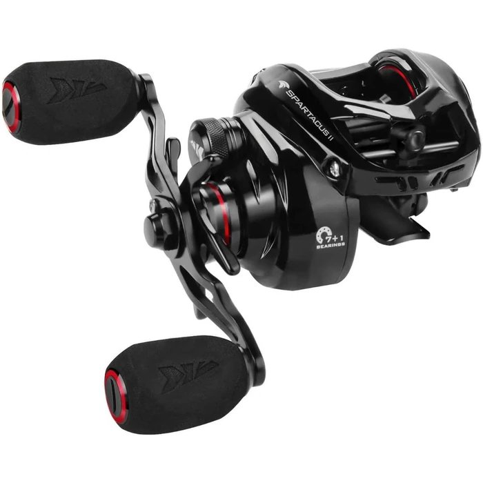 KastKing Spartacus II Baitcasting Reel (Right Handed) - Black by KastKing - Image 1