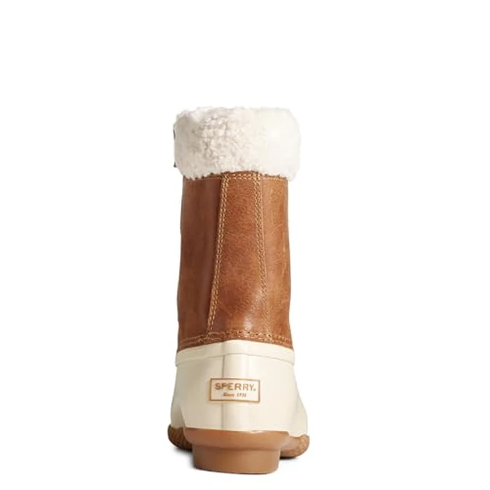 Sperry Women's Saltwater Tall Boot, Ivory Leather, 8 M US by Sperry - Image 2