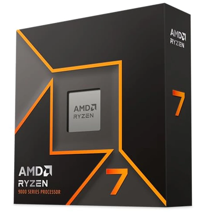 AMD Ryzen(TM) 7 9700X 8-Core, 16-Thread Unlocked Desktop Processor by AMD - Image 1