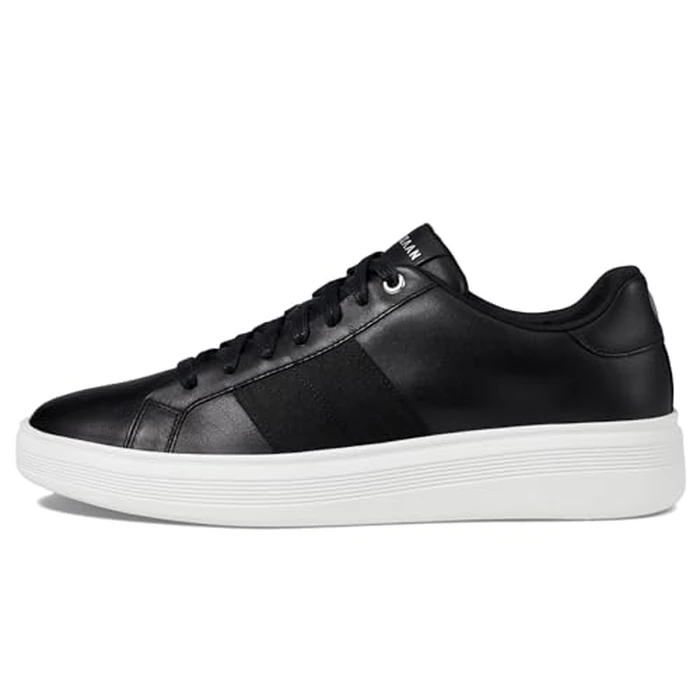 Cole Haan Men's Grand Crosscourt Premier Sneakers, Black/White, 8.5-M US by Cole Haan - Image 5