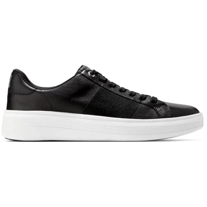 Cole Haan Men's Grand Crosscourt Premier Sneakers, Black/White, 8.5-M US by Cole Haan - Image 7