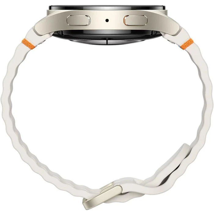 Galaxy Watch7 (Bluetooth) - 32GB - 40mm - Cream Aluminum Case with Cream Silicone Sport Band by Samsung - Image 5