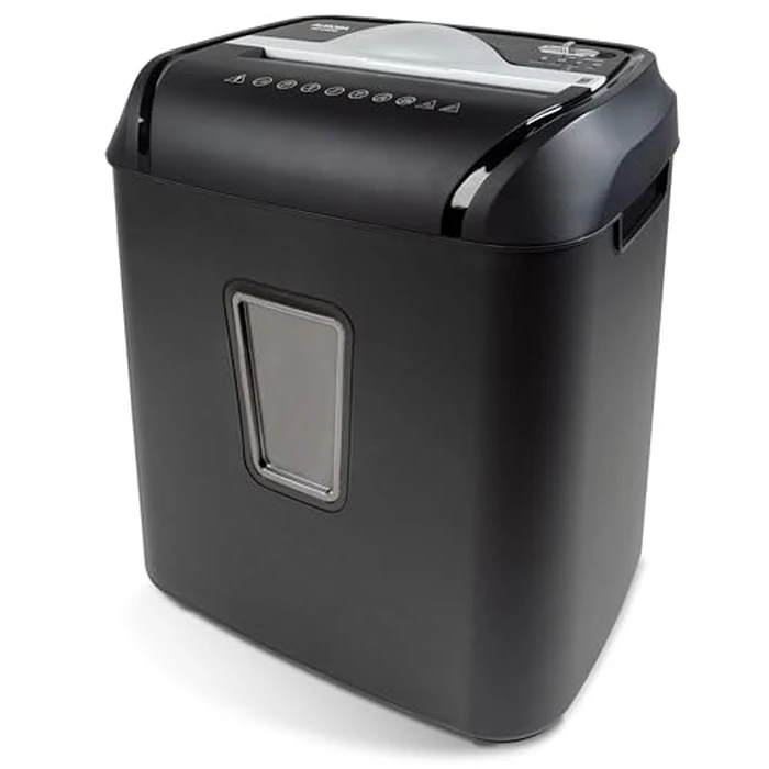 Aurora AU1208XE Anti-Jam 12-Sheet Crosscut Paper/Credit Card Shredder with 4.8 Gallon Wastebasket by Aurora - Used - Very Good condition - US$55.00