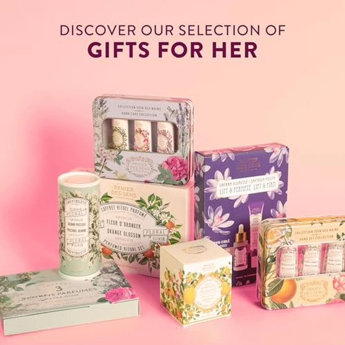 Panier des Sens - Mothersday Gift Bar Soap Gift Set for Women - Cotton, Rose, Lavender Soap Bars - Birthday Gift for Her - Hand & Body Soap Bars with Shea Butter - 97% Natural Ingredients - 3x3.5oz by Panier des Sens - Image 4