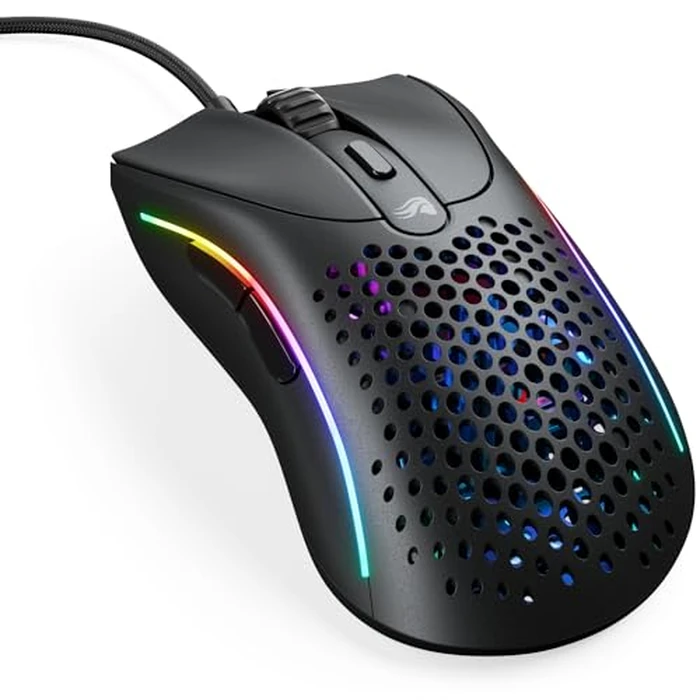 Glorious Gaming - Model D 2: Wired Ergonomic Mouse, Superlight 58g, 26K Optical Sensor, 6 Programmable Buttons, 80 Million Click Lifecycle, FPS, MMO, MOBA, Battle Royale (Black) by GLORIOUS - Used - Acceptable condition - CA$36.14