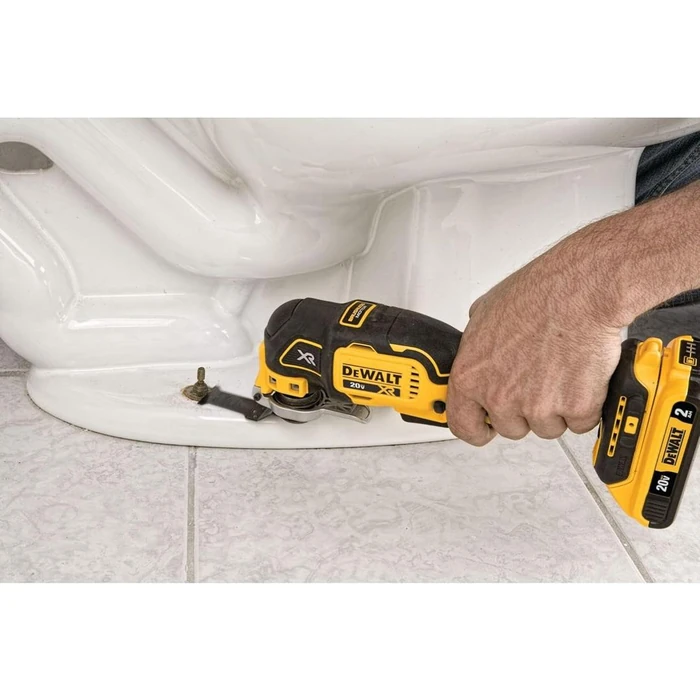 Dewalt DCS356B-R 20V MAX* XR Brushless Cordless 3-Speed Oscillating Multi-Tool (Tool Only) - Yellow/Black by Dewalt - Image 8