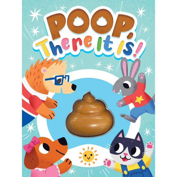 Little Hippo Books Poop, There It Is! - Children's Touch and Feel Squishy Foam Sensory Board Book (Potty Training Made Fun: Baby & Toddler Book Series) by Little Hippo Books - Used - Acceptable condition - US$1.00
