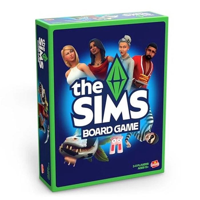 Goliath The Sims Board Game | Family Strategy Game | Craft Your Story, Collect Matching SIMbols | 2-5 Players, Ages 12+ by Goliath - Used - Good condition - US$10.78