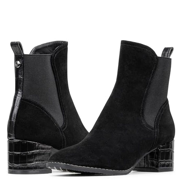 Donald Pliner Womens KIZMET Suede, Black 8.5 by Donald J Pliner - Image 8