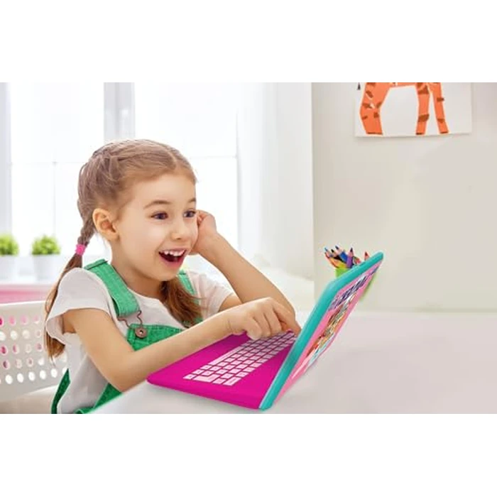 Lexibook, Paw Patrol, Educational and Bilingual Laptop in English/Spanish, Toy for Children with 124 Activities to Learn, Play Games and Music, Pink, JC598PAGi2 by LEXiBOOK - Image 4