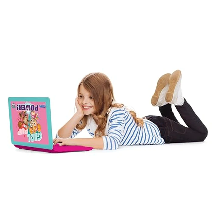 Lexibook, Paw Patrol, Educational and Bilingual Laptop in English/Spanish, Toy for Children with 124 Activities to Learn, Play Games and Music, Pink, JC598PAGi2 by LEXiBOOK - Image 6