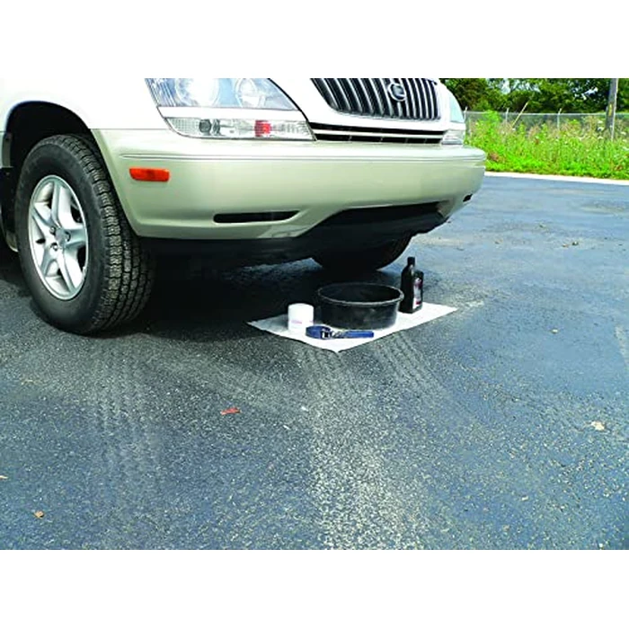 Oil Eater Drip & Spill Universal Pads - Absorbs Liquids | Soaks Oil, Grease, Coolant and Water-Based Fluids - Car, Truck, RV, Motorcycle and Tools - 6 Pack,Grey,15" x 18",AOA-BPL006-GREY by Oil Eater - Image 4