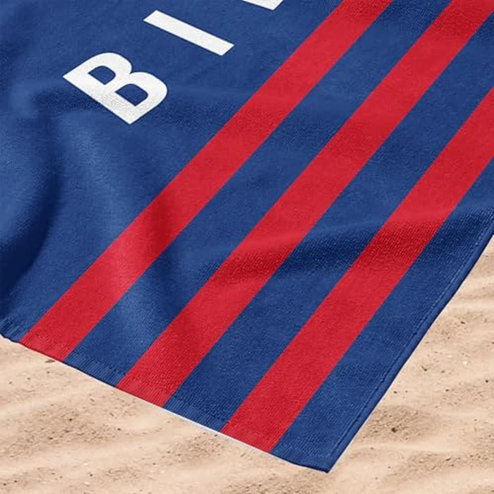 Northwest NFL Buffalo Bills Unisex-Adult Beach Towel, 30" x 60", Stripes by Northwest - Image 5