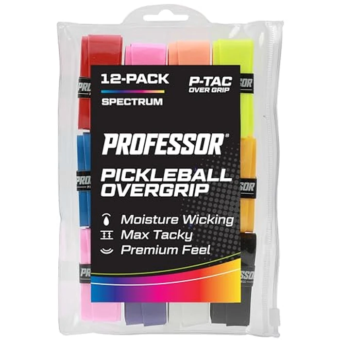 Professor Pickleball P-Tac Overgrip Spectrum - 12 Pack by Professor Pickleball - Used - Very Good condition - US$18.80