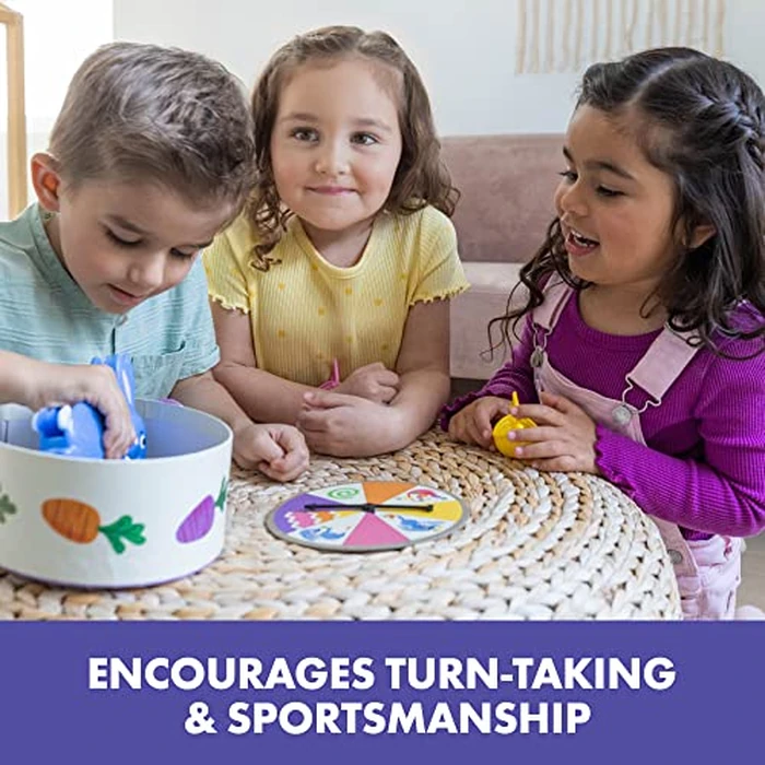 Educational Insights Hoppy Floppy's Happy Hunt - Toddler Board Games Ages 3-5, Early Learning Games for Preschoolers, Fine Motor Skills Toys for Preschool, Color-Matching Board Game by Educational Insights - Image 3