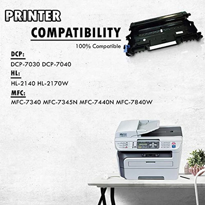 InkFirst(R) Drum Unit DR-360 (DR360) Compatible Remanufactured for Brother DR-360 Drum DCP-7030 DCP-7040 MFC-7340 MFC-7345N MFC-7440N MFC-7840W HL-2140 HL-2170W by Inkfirst - Image 6