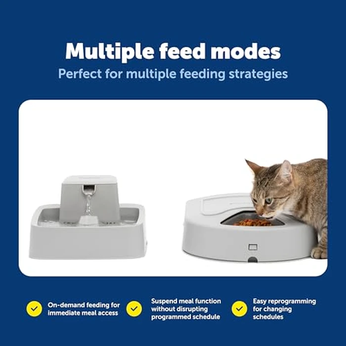 PetSafe Automatic Dog Feeder, 5 Meals, 40 oz Capacity, Plastic, for Dry Food, Multiple Pets by PetSafe - Image 7