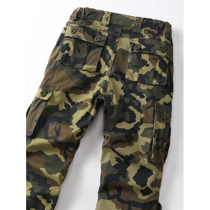 AKARMY Womens Cargo Pants with Pockets Outdoor Casual Ripstop Camo Military Combat Construction Work Pants M 12 by AKARMY - Image 4