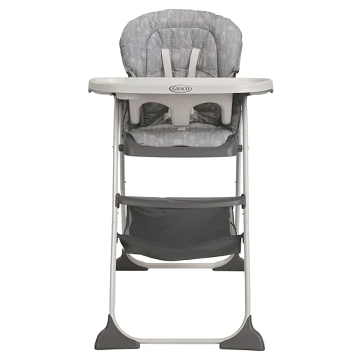 Graco(R) Slim Snacker High Chair, Ultra Slim, Fast-Folding, Multiple Recline Positions, Comfortable Feeding, Whisk by Graco - Image 7