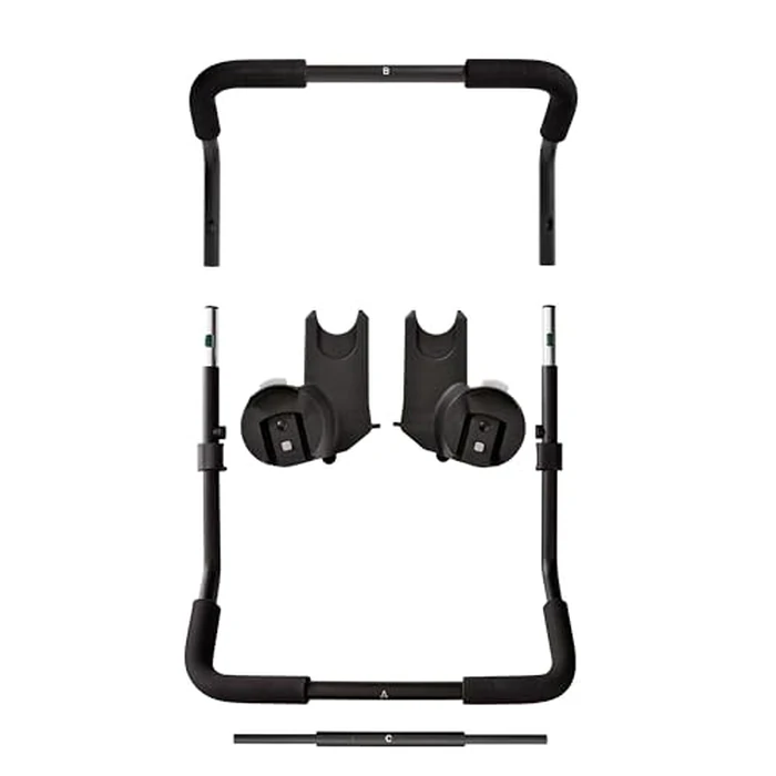 Baby Jogger Chicco & Peg Perego Car Seat Adapter for City Select, City Select 2, and City Select LUX Strollers, Black by Baby Jogger - Used - Very Good condition