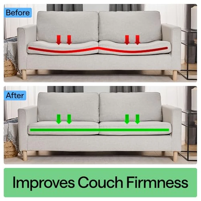 GORILLA GRIP Sofas & Couches Cushion Support Board to Fix Sagging Sofa, 23" x 19" Armchair, Thick Plywood Boards Add Strong Seat Supports, Replacement Stuffing Under Living Room Furniture by Gorilla Grip - Image 8
