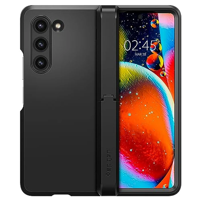 Spigen Tough Armor Pro P [Hinge Protection] Designed for Galaxy Z Fold 5 Case (2023) - Black by Spigen - Image 2